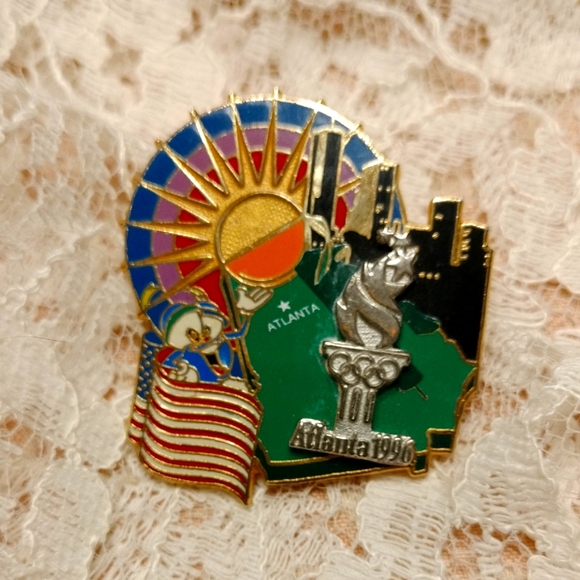 unknown Jewelry - ⚜️ Atlanta 1996 Olympics Pin